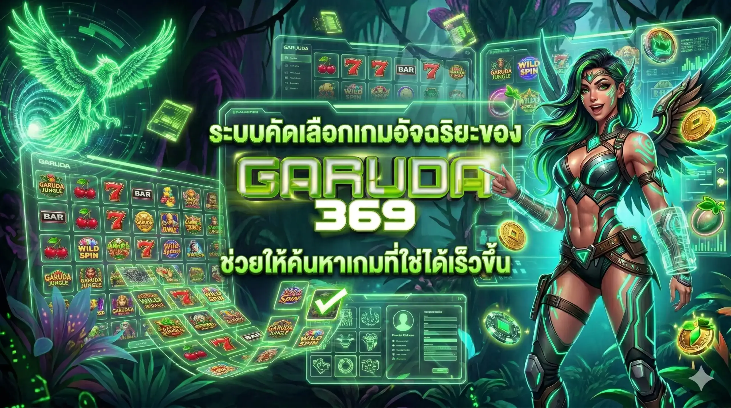 ระบบคัดเลือกเกมอัจฉริยะของ garuda369 ช่วยให้ค้นหาเกมที่ใช่ได้เร็วขึ้น
